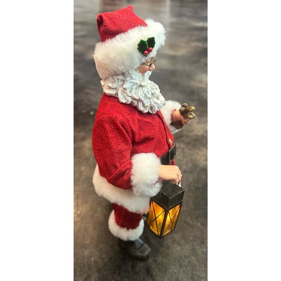 Dept 56 Possible Dreams Santa "Lighting the Way" 2006 57.71248 Clothtique Works - Picture 3 of 16